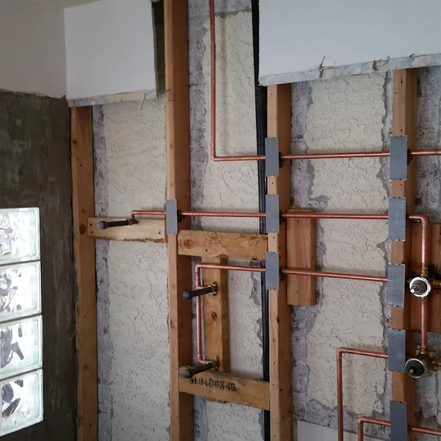 Copper pipe installation for Burst Pipe Repair in Indianapolis